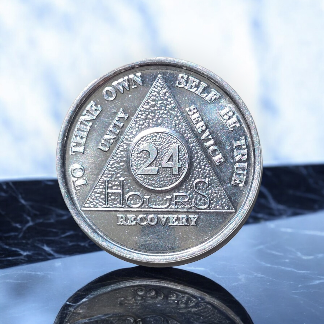 24 Hour Sobriety Coin (x25)