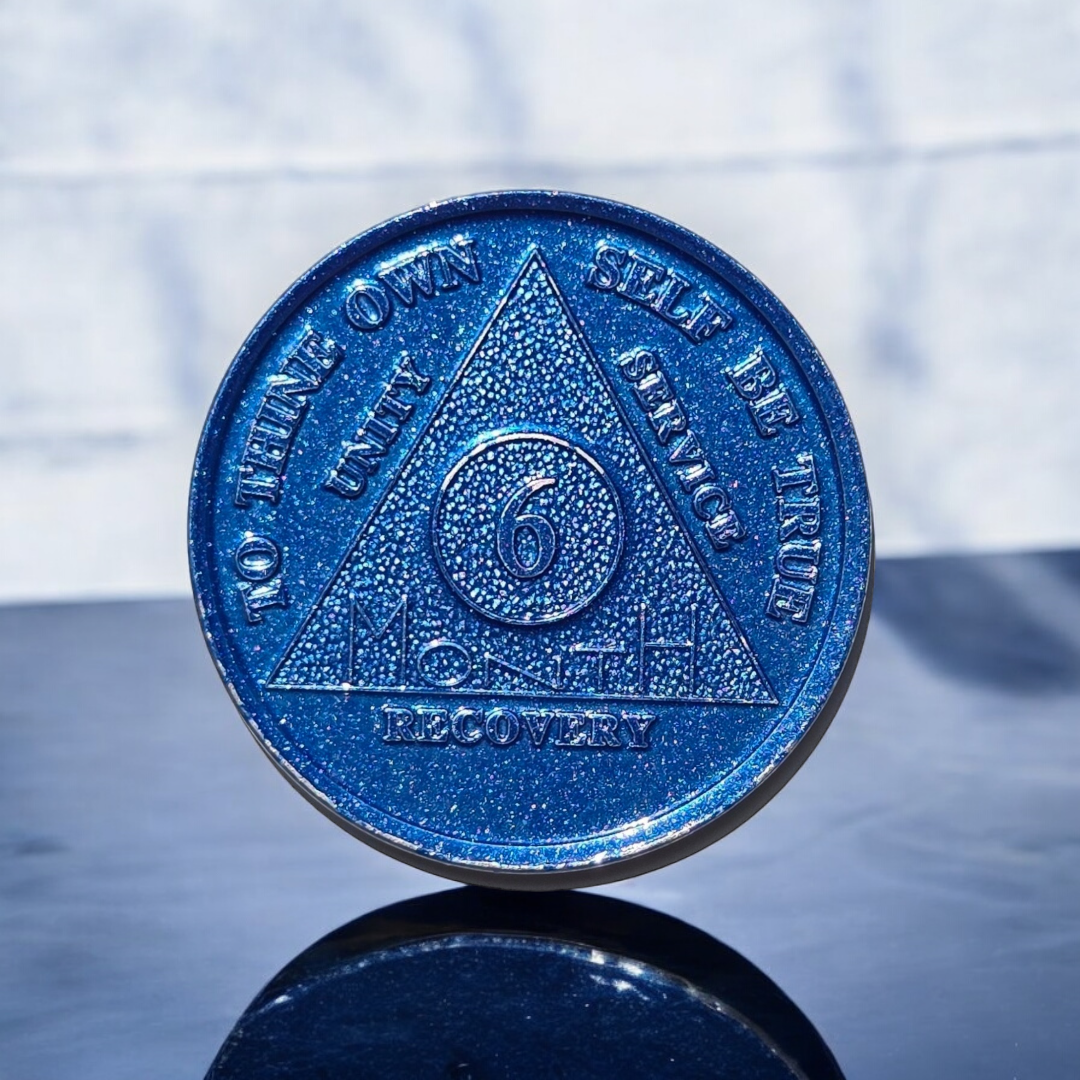 6 Month Sobriety Coin (x25)