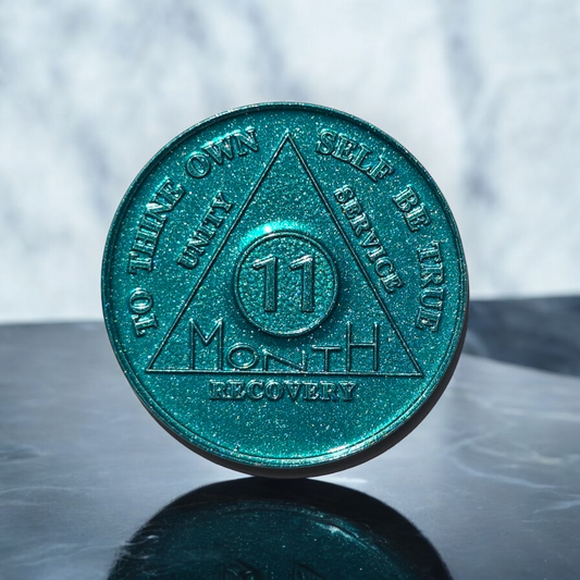 11 Month Sobriety Coin (x25)