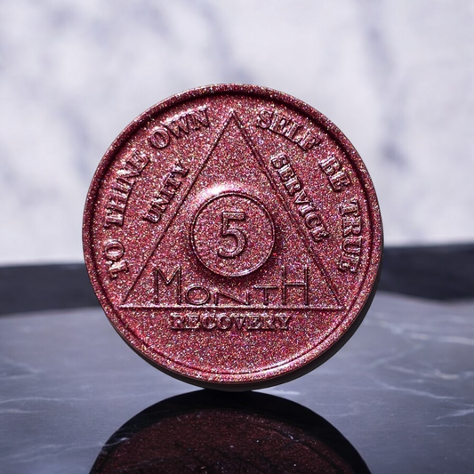 5 Month Sobriety Coin (x25)